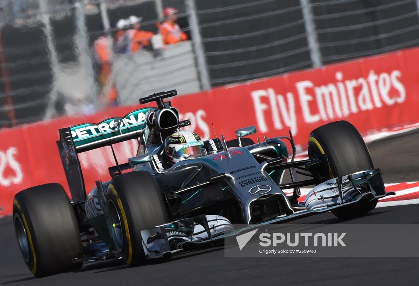 2014 Formula 1 Russian Grand Prix. Racing