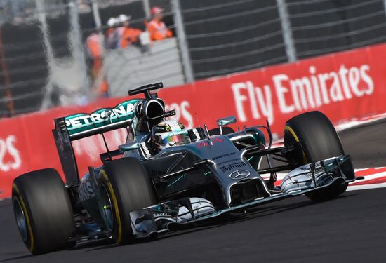 2014 Formula 1 Russian Grand Prix. Racing