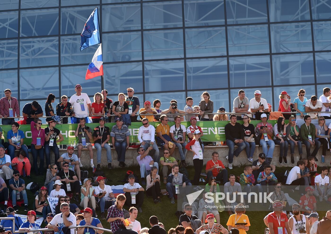 2014 Formula 1 Russian Grand Prix. Racing