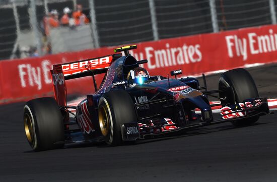 2014 Formula 1 Russian Grand Prix. Racing