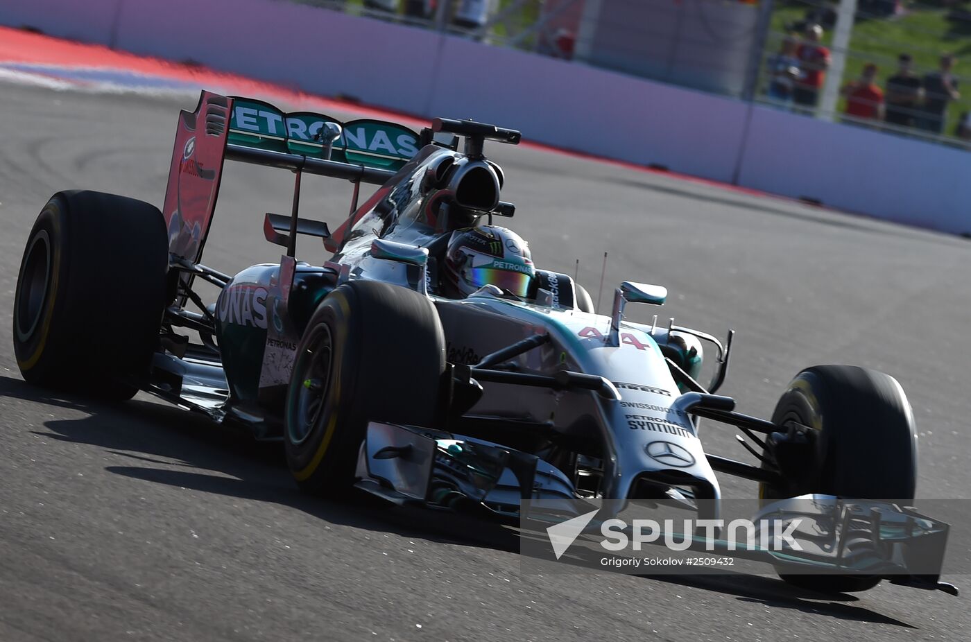 2014 Formula 1 Russian Grand Prix. Racing
