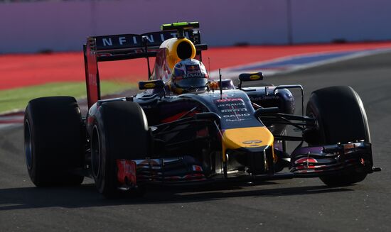 2014 Formula 1 Russian Grand Prix. Racing