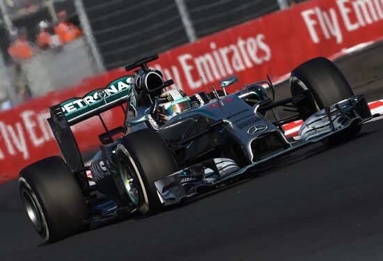 2014 Formula 1 Russian Grand Prix. Racing