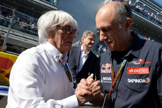 2014 Formula 1 Russian Grand Prix. Racing