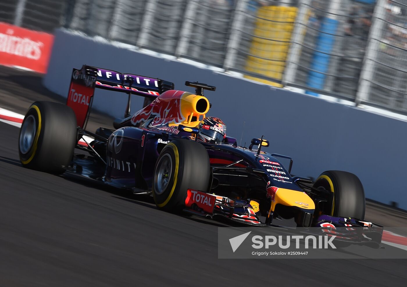 2014 Formula 1 Russian Grand Prix. Race