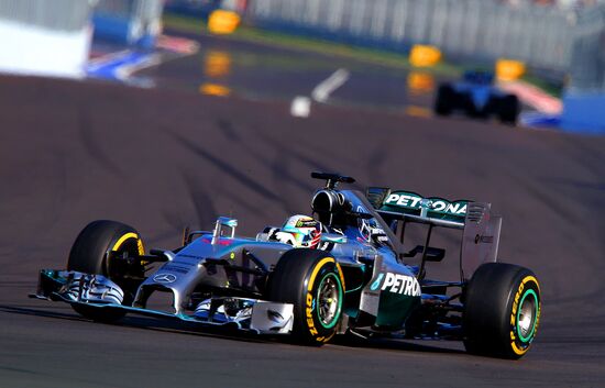 2014 Formula 1 Russian Grand Prix. Race