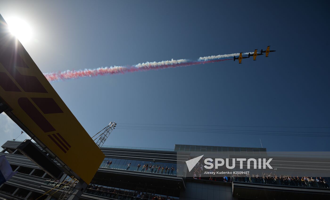 2014 Formula 1 Russian Grand Prix. Race