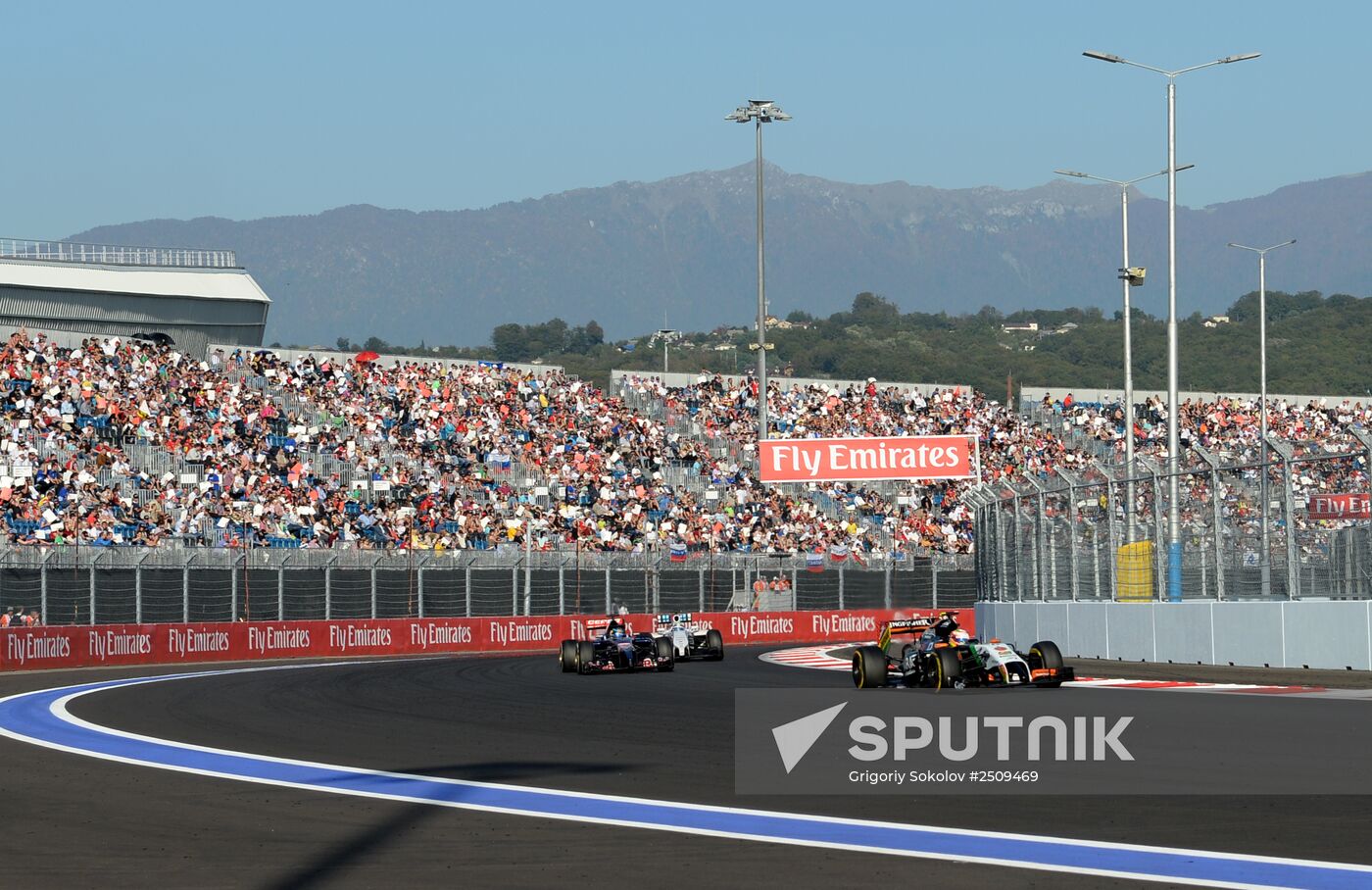 2014 Formula 1 Russian Grand Prix. Race