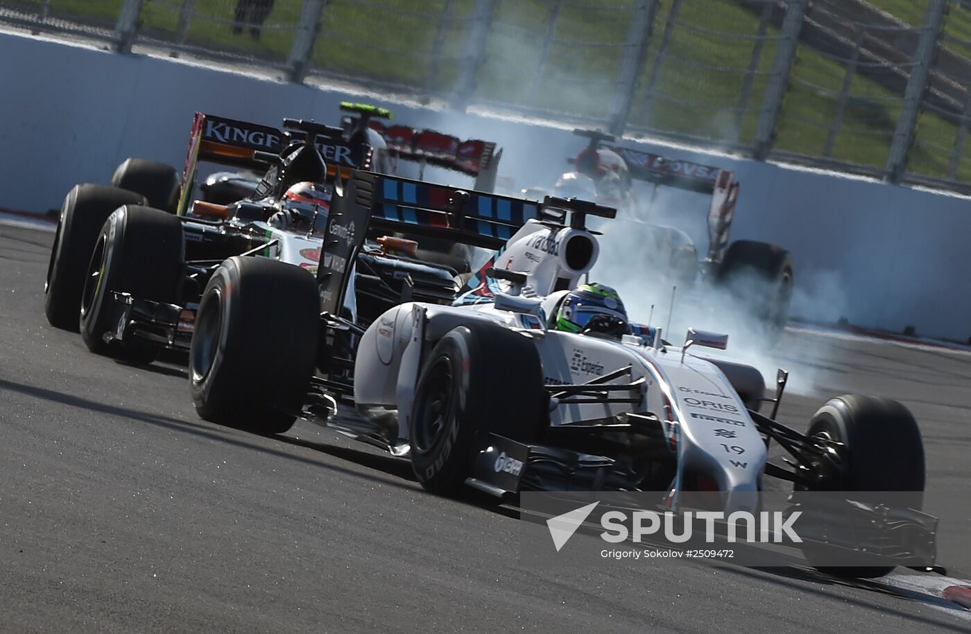 2014 Formula 1 Russian Grand Prix. Race