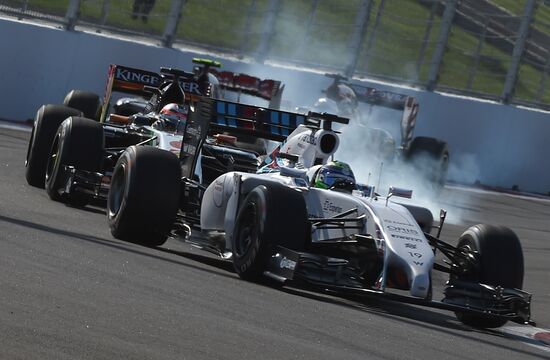 2014 Formula 1 Russian Grand Prix. Race