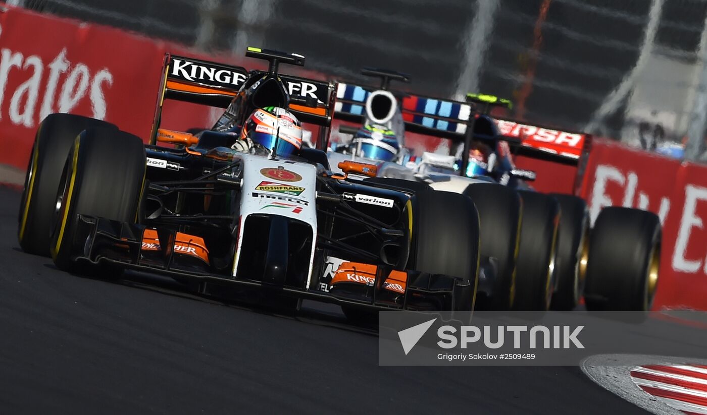2014 Formula 1 Russian Grand Prix. Race