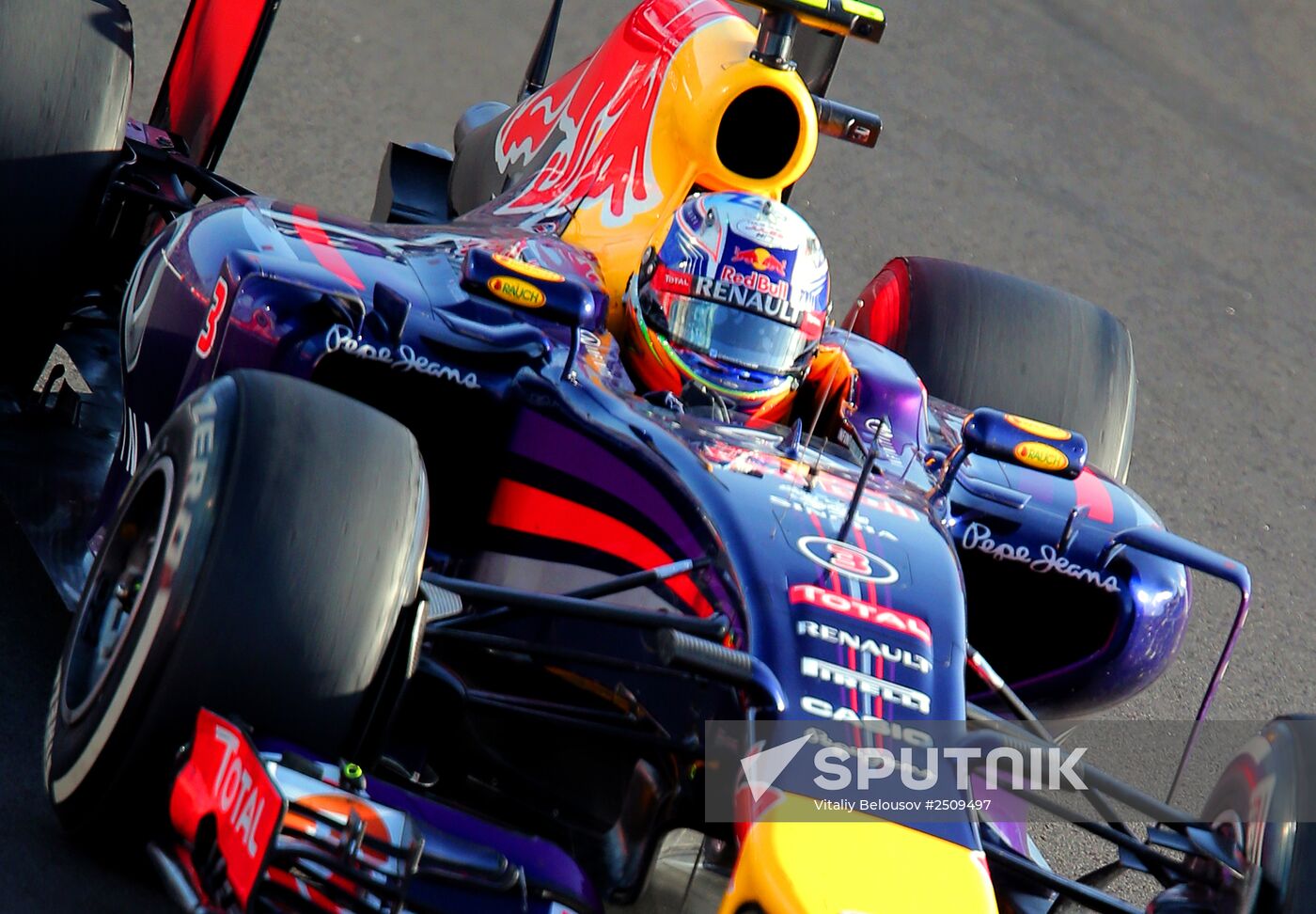 2014 Formula 1 Russian Grand Prix. Race