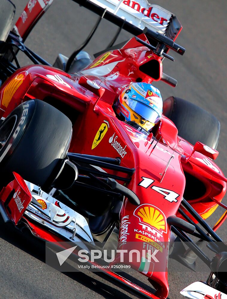 2014 Formula 1 Russian Grand Prix. Race