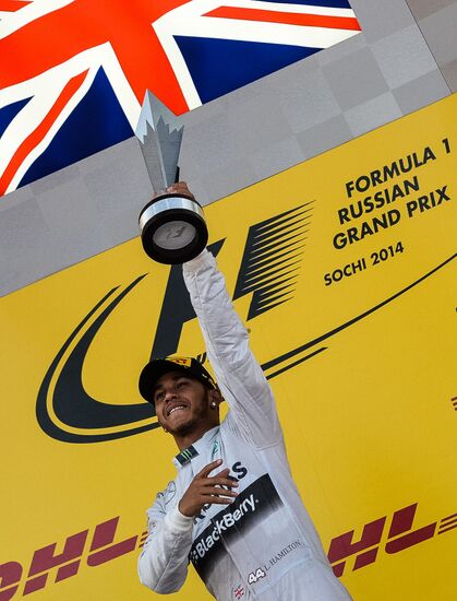 2014 Formula 1 Russian Grand Prix. Race