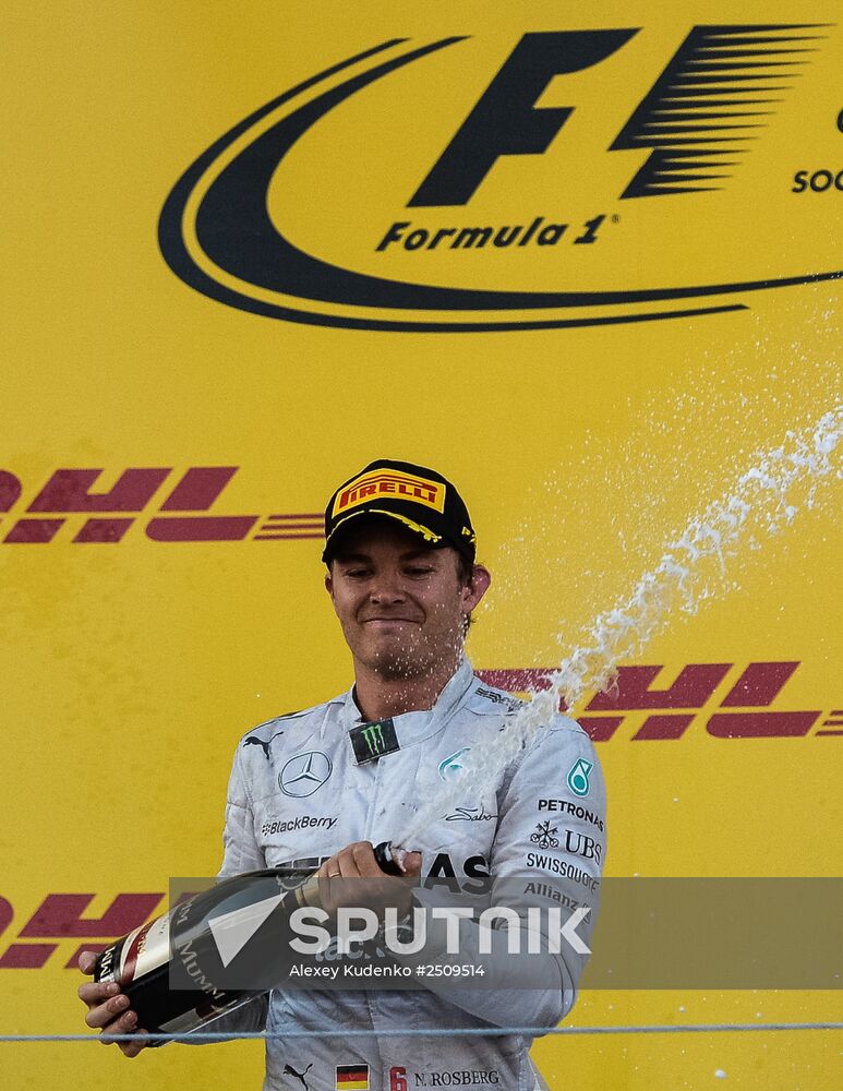 2014 Formula 1 Russian Grand Prix. Race