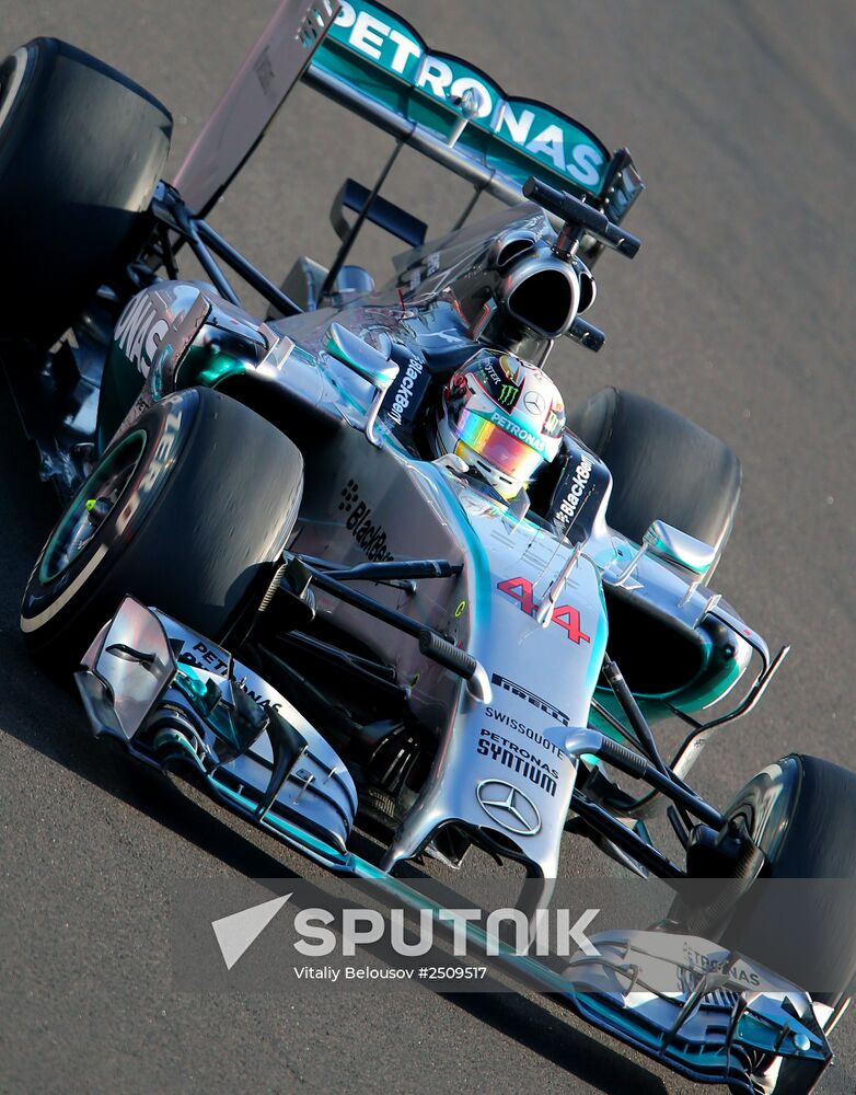 2014 Formula 1 Russian Grand Prix. Race