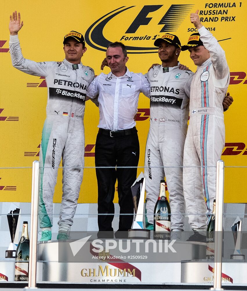 2014 Formula 1 Russian Grand Prix. Race