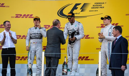 2014 Formula 1 Russian Grand Prix. Race