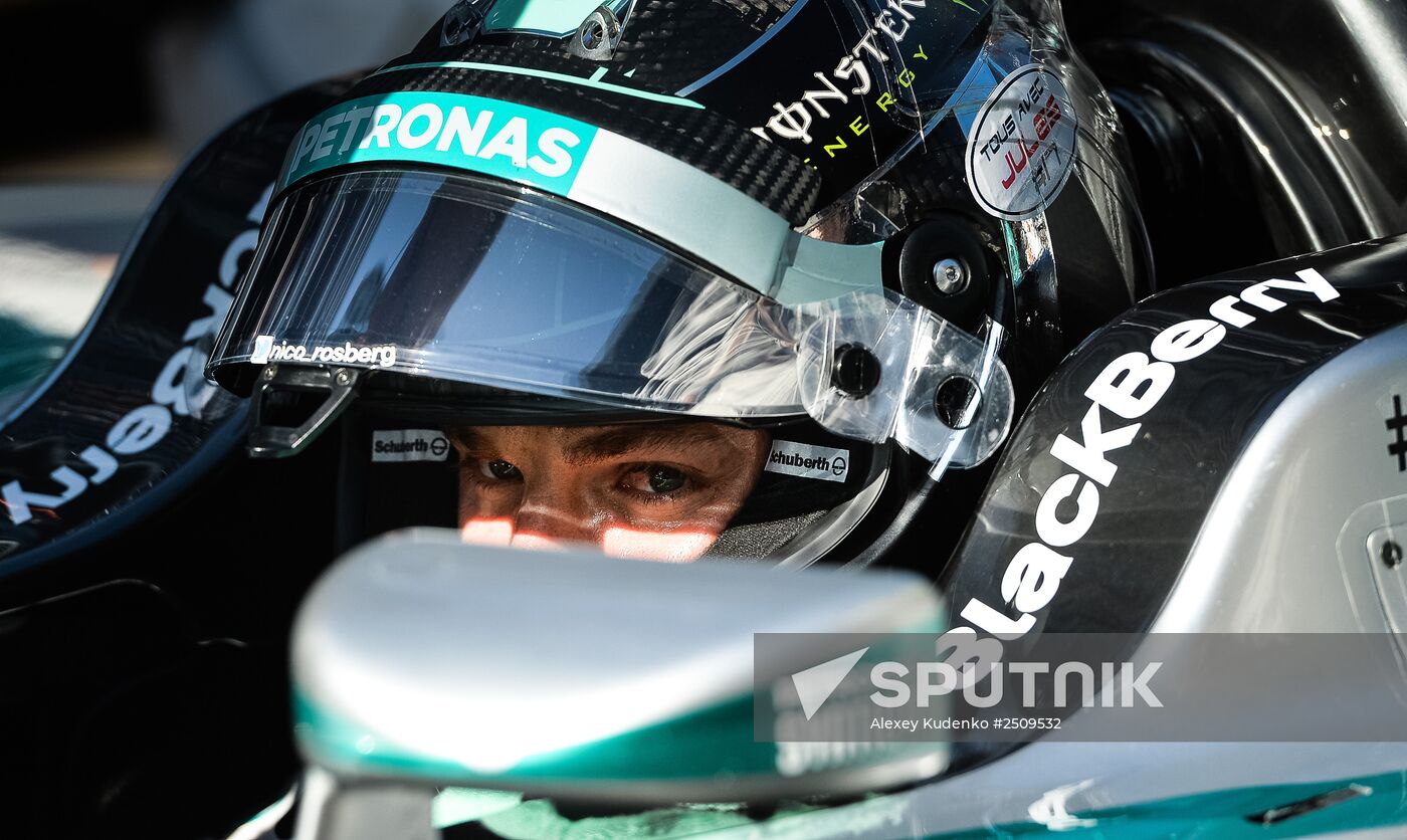 2014 Formula 1 Russian Grand Prix. Race