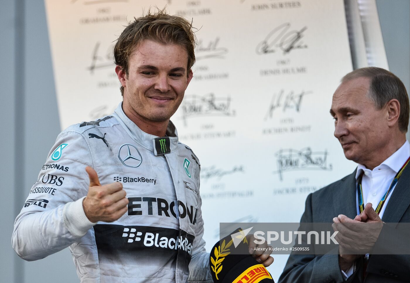 2014 Formula 1 Russian Grand Prix. Race