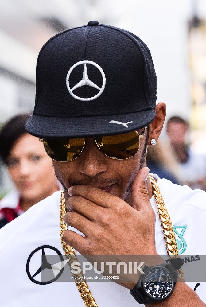 2014 Formula 1 Russian Grand Prix. Race