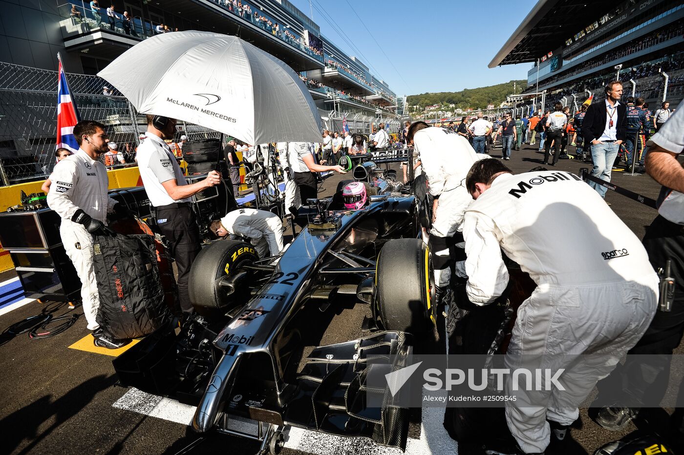 2014 Formula 1 Russian Grand Prix. Race
