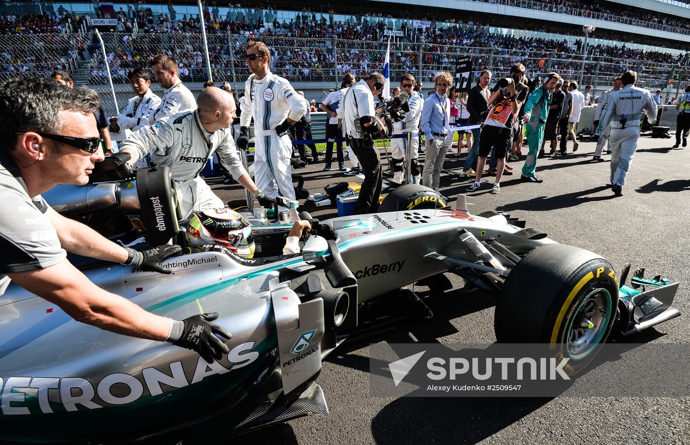 2014 Formula 1 Russian Grand Prix. Race