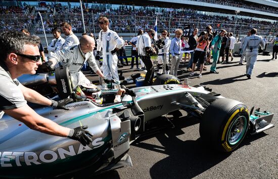 2014 Formula 1 Russian Grand Prix. Race