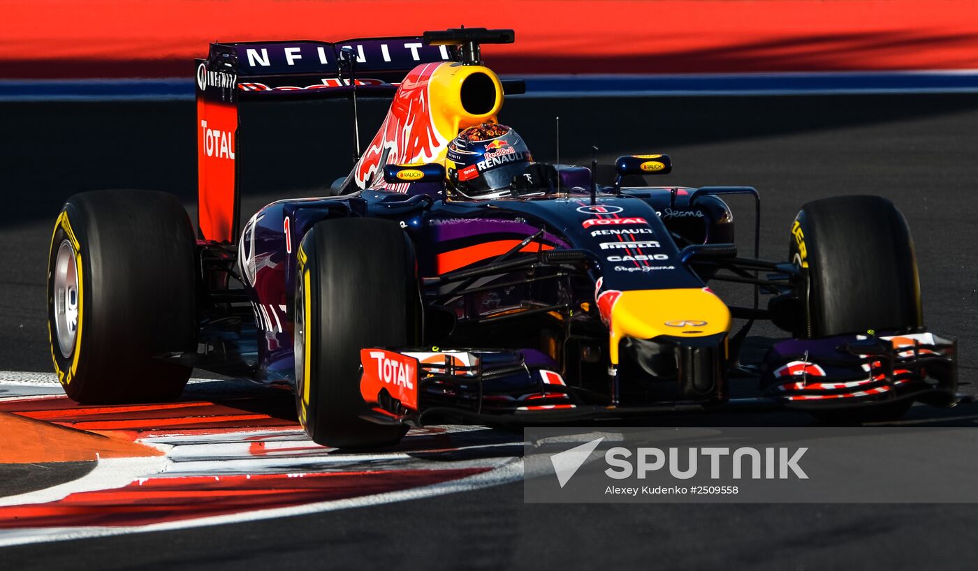 2014 Formula 1 Russian Grand Prix. Race