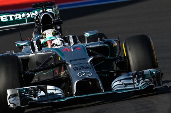 2014 Formula 1 Russian Grand Prix. Race