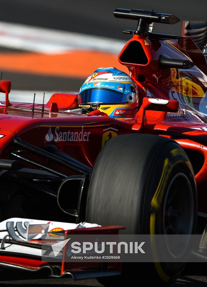 2014 Formula 1 Russian Grand Prix. Race