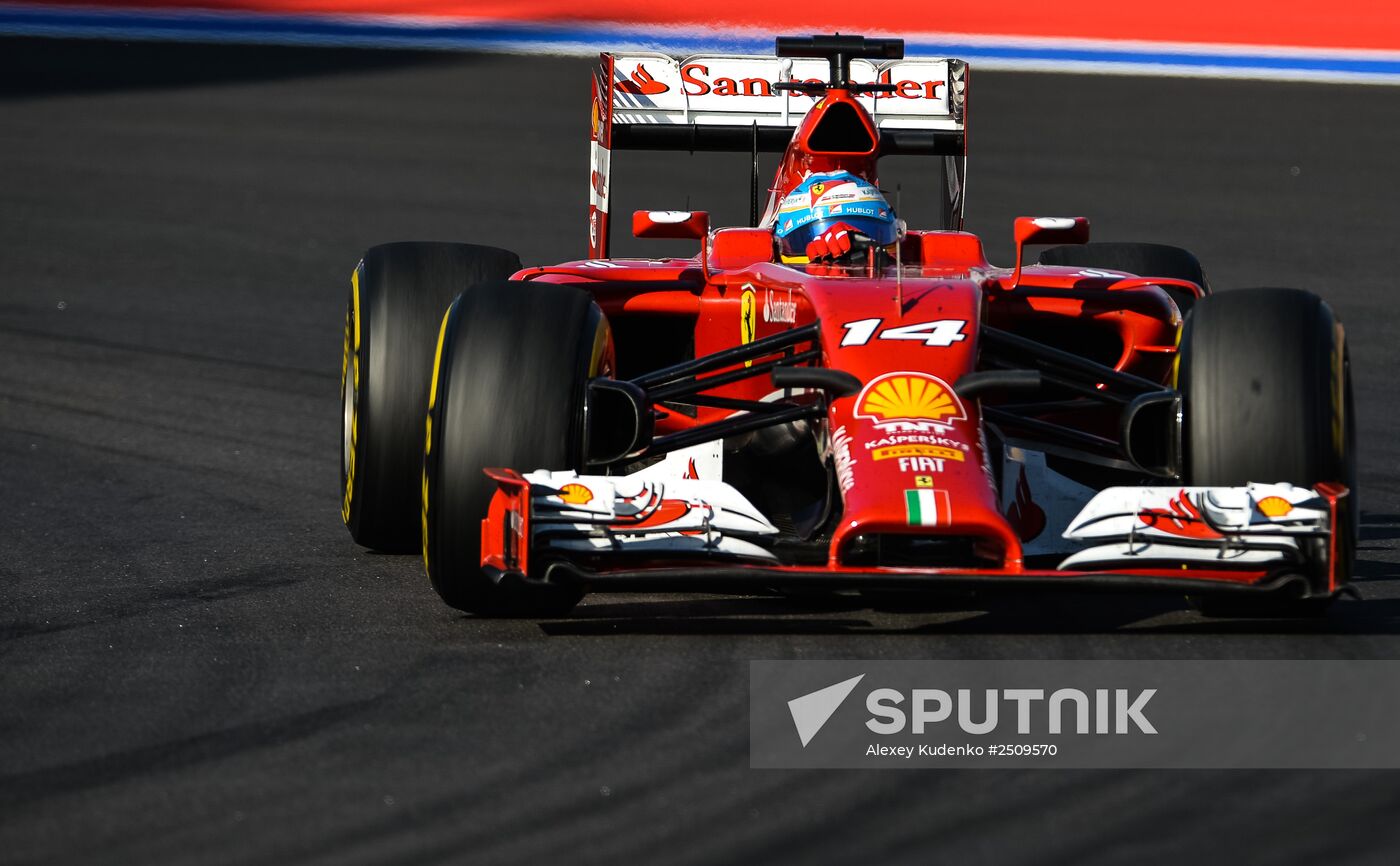 2014 Formula 1 Russian Grand Prix. Race