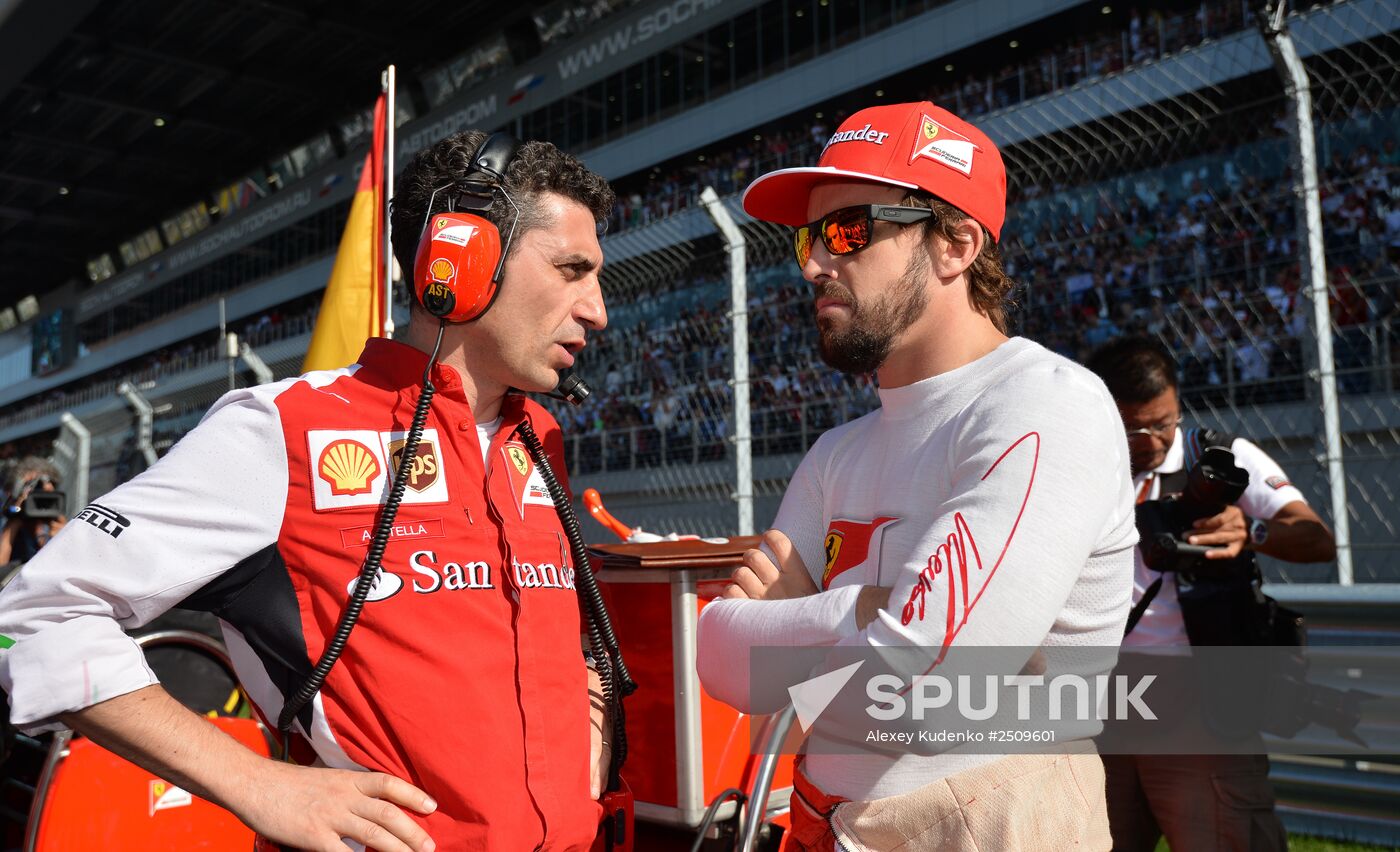 2014 Formula 1 Russian Grand Prix. Race