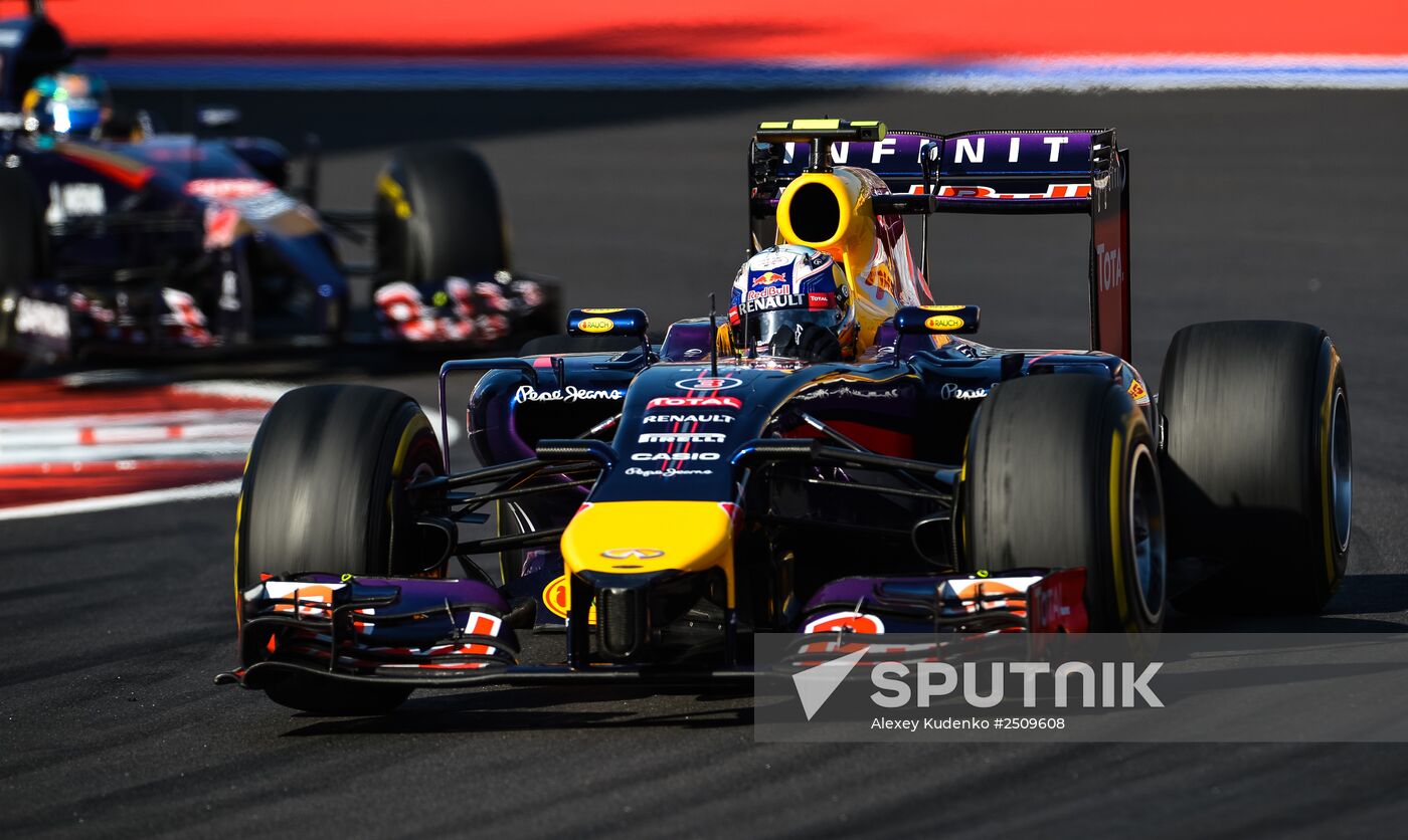 2014 Formula 1 Russian Grand Prix. Race