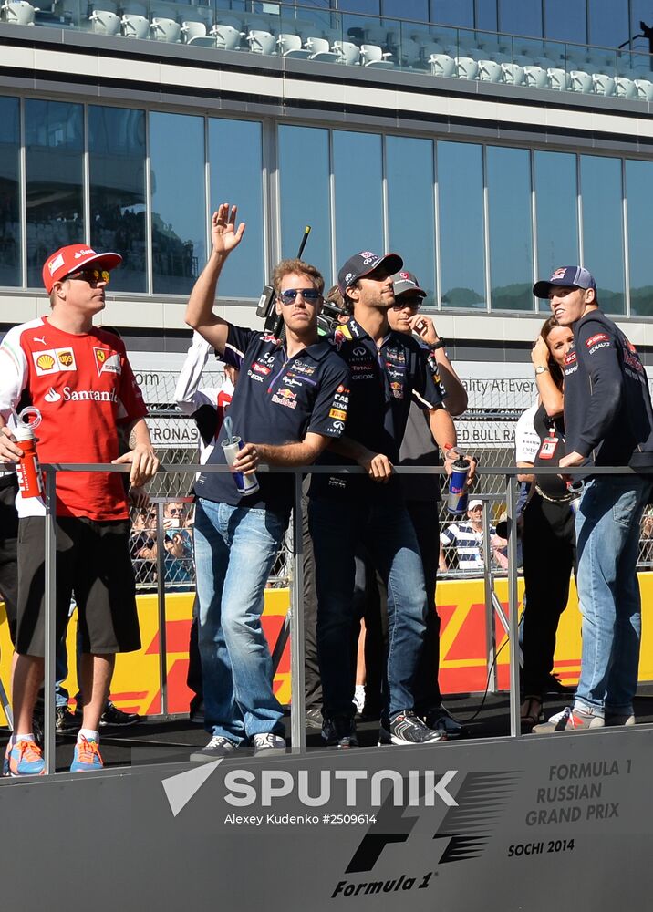2014 Formula 1 Russian Grand Prix. Race