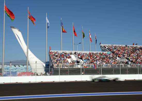 2014 Formula 1 Russian Grand Prix. Race