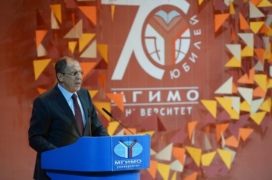 Celebrating MGIMO's 70th anniversary