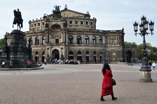 World cities. Dresden