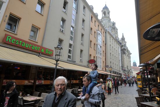 World cities. Dresden