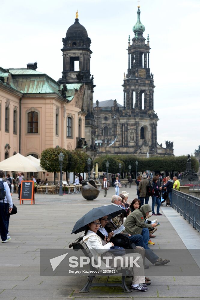 World cities. Dresden