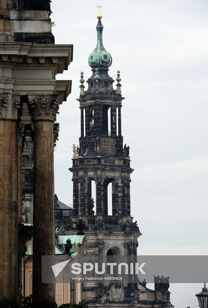 World cities. Dresden