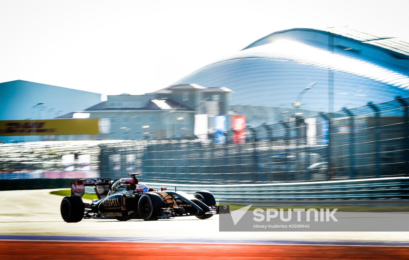 2014 Formula 1 Russian Grand Prix. Race