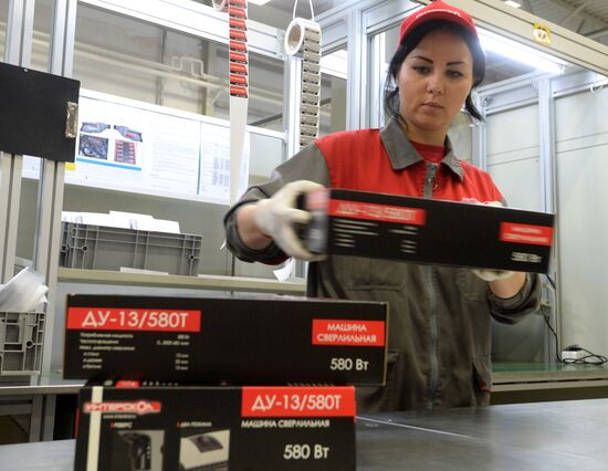 Interskol plant opens in Tatarstan