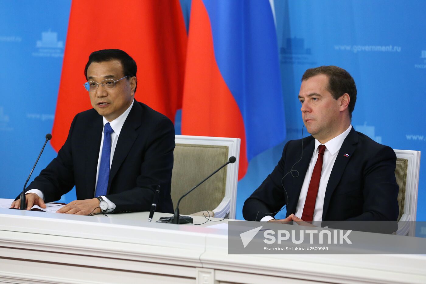 Dmitry Medvedev's meeting with Li Keqiang