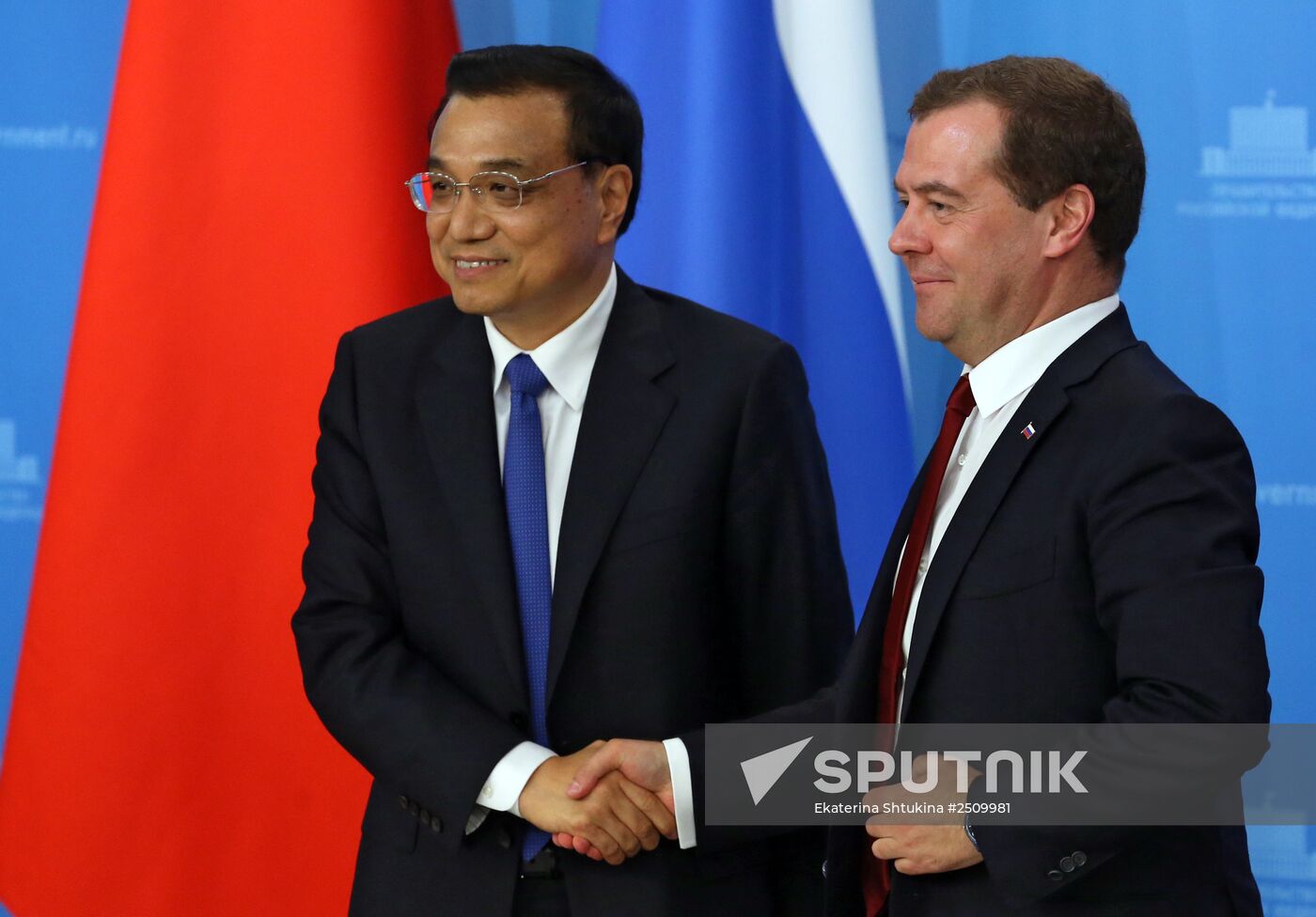 Dmitry Medvedev's meeting with Li Keqiang