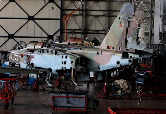 Work of aircraft repair plant in Primorye Region