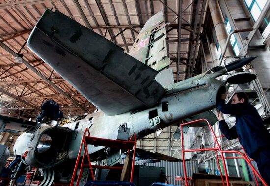 Aircraft repair plant in Primorye Territory