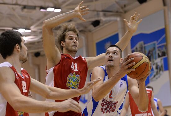 Russian Basketball Super League. Russia vs. Spartak Primorye
