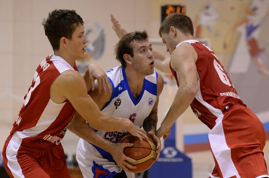 Russian Basketball Super League. Russia vs. Spartak Primorye