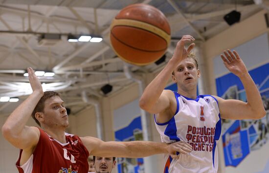 Russian Basketball Super League. Russia vs. Spartak Primorye